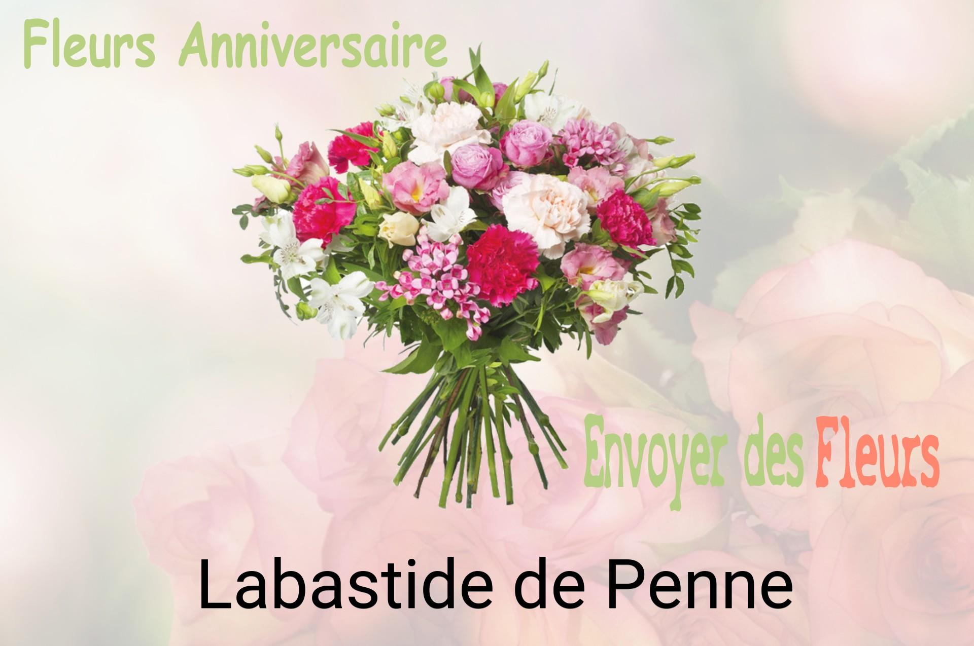 Bouquet de fleurs d’anniversaire livré à Labastide-de-Penne